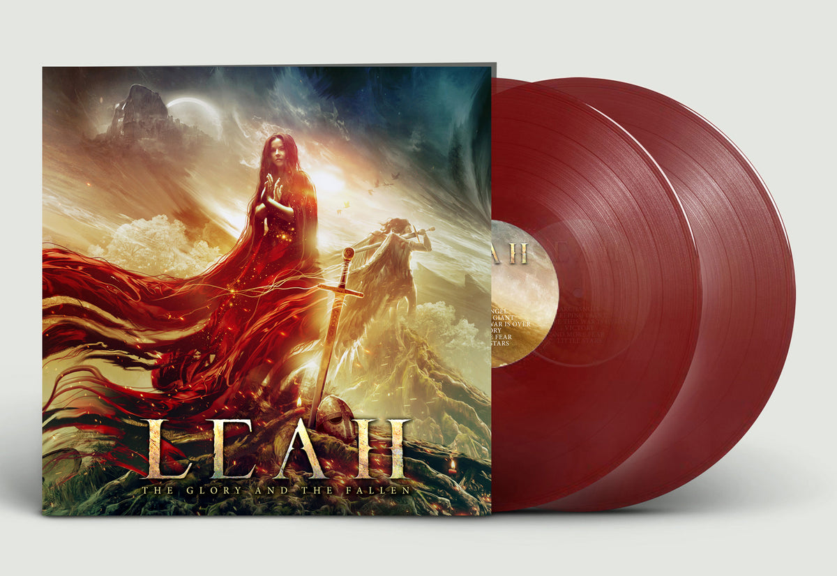 Leah - The Glory and the Fallen (2LP Crimson Vinyl) – Ulterium