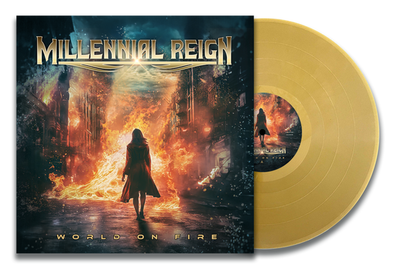 Millennial Reign - World on Fire (Gold Vinyl)