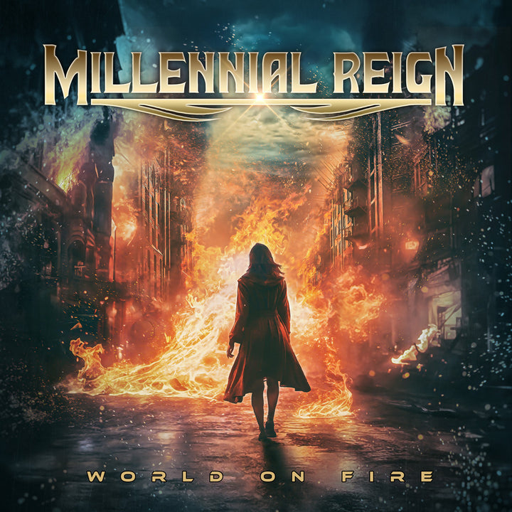 Millennial Reign - World on Fire (June 14, 2024) ULTCD052_ARTWORK_WEB_720x