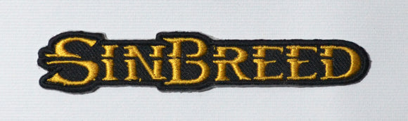 Sinbreed logo patch
